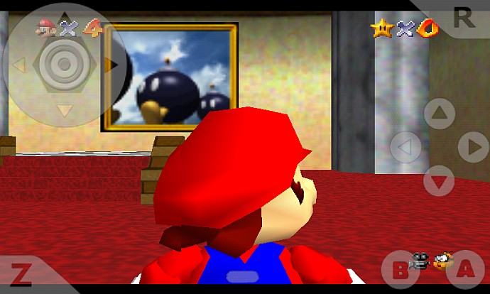 Screenshot vom N64 Emulator N64oid für Android