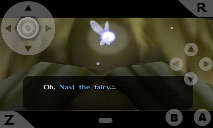 Screenshot vom N64 Emulator N64oid für Android