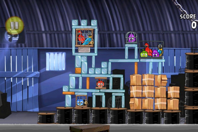 Angry Birds Rio Screenshot