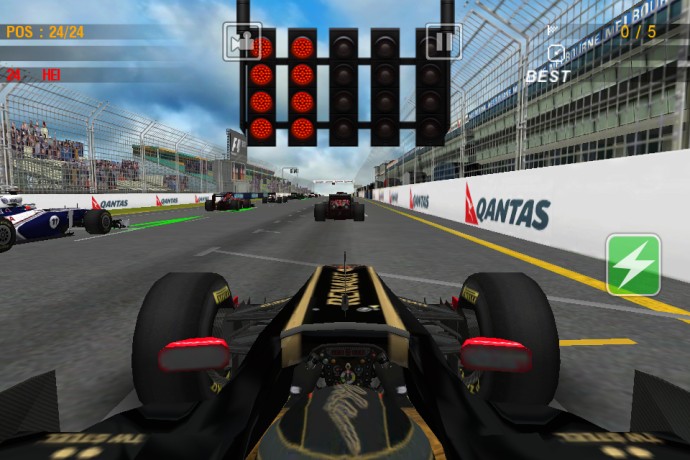 Screenshot F1 2011 GAME für Apple iOS